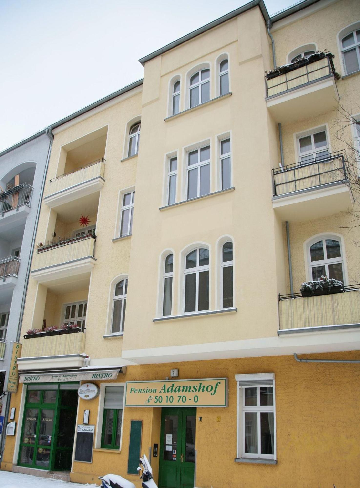 Hotel-Pension Adamshof Berlin Exterior foto